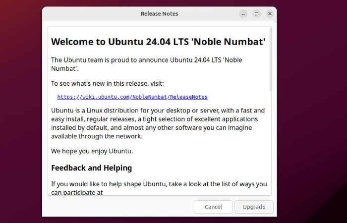 Step 3. Start the Upgrade Ubuntu 24.04
