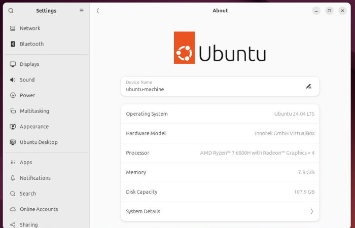 Step 6. Confirm Your Upgrade Ubuntu 24.04